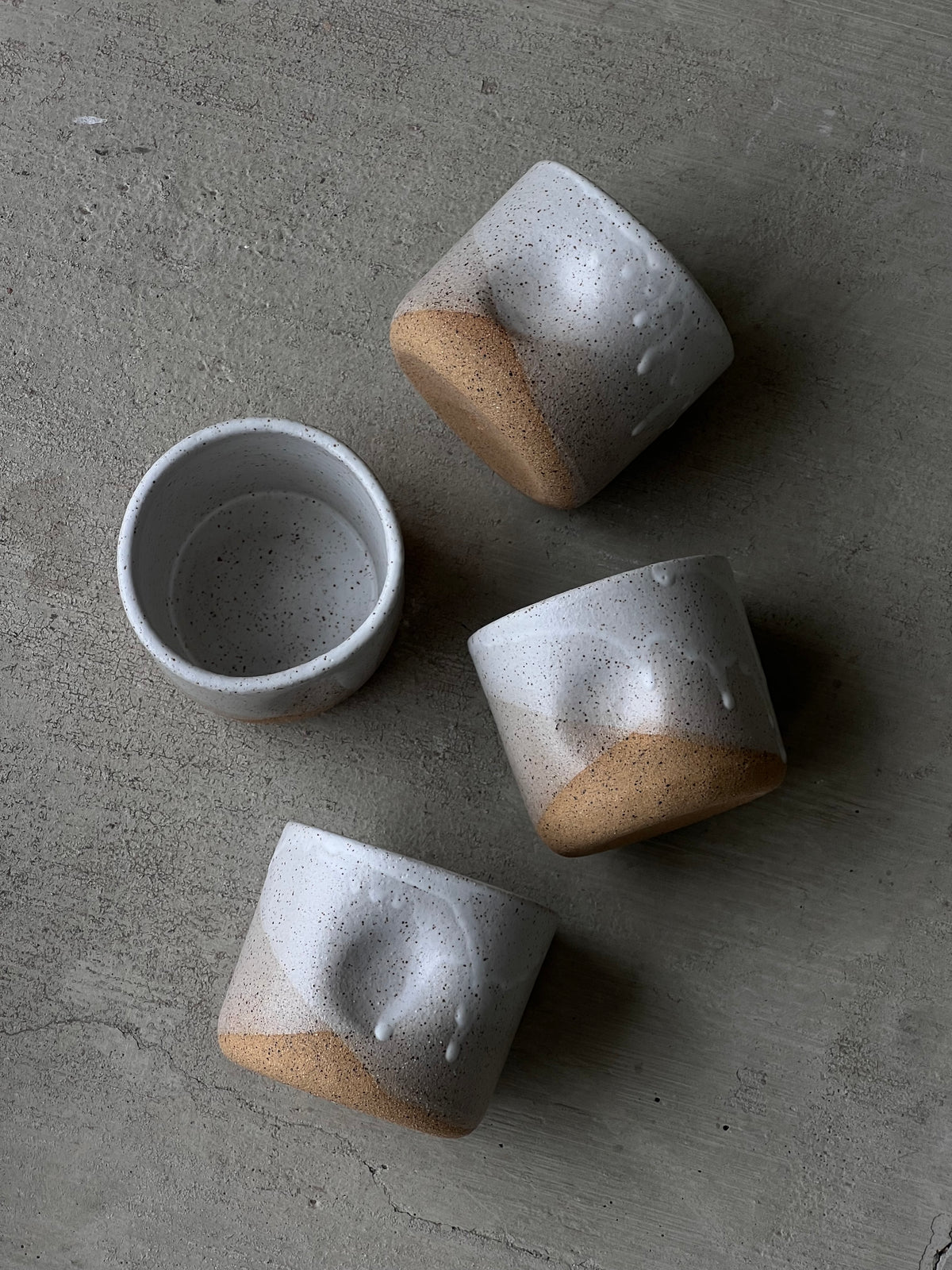 Off white cappuccino cup