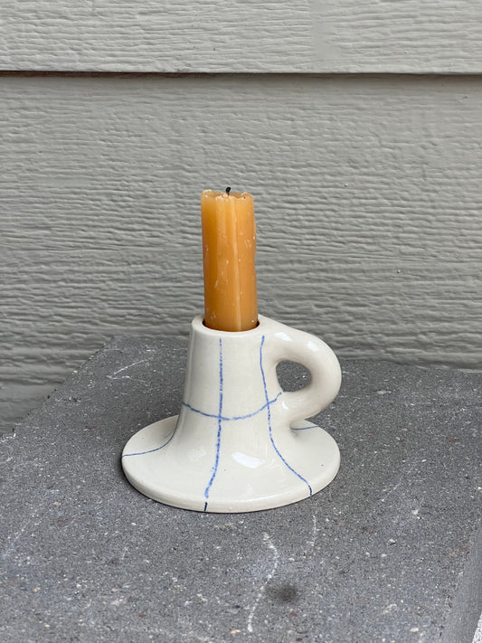 Crayon candle holder