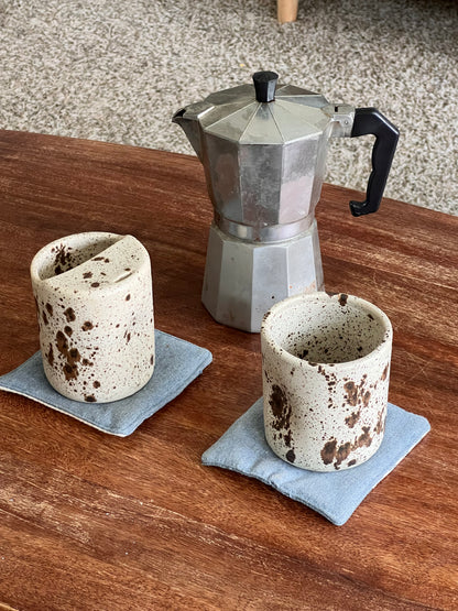 mocha freckle to go cup