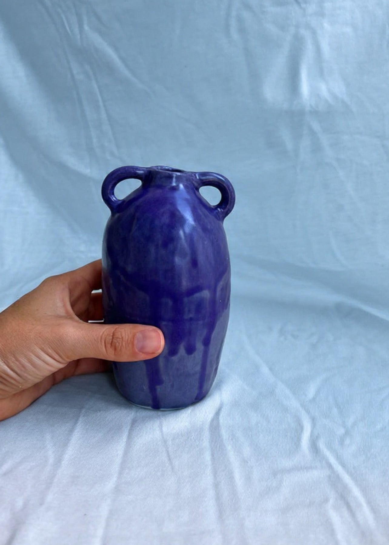 Blue Bottle Vase