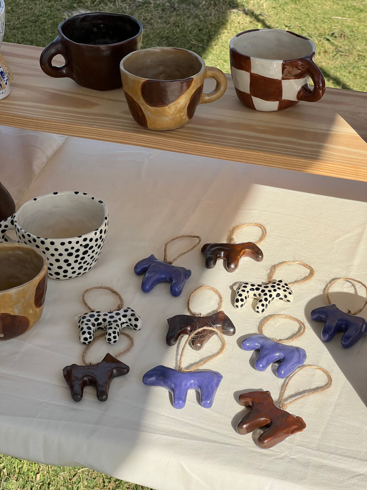 little horse ornaments