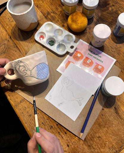 paint a to-go cup workshop