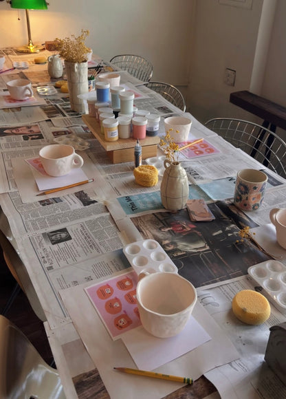 paint a to-go cup workshop