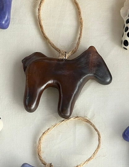 little horse ornaments