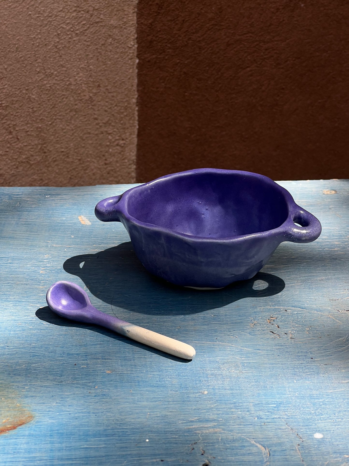 Pinched Bowls with Handles